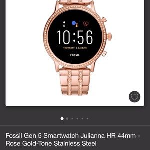 Fossil Gen 5 Julianna HR Smartwatch